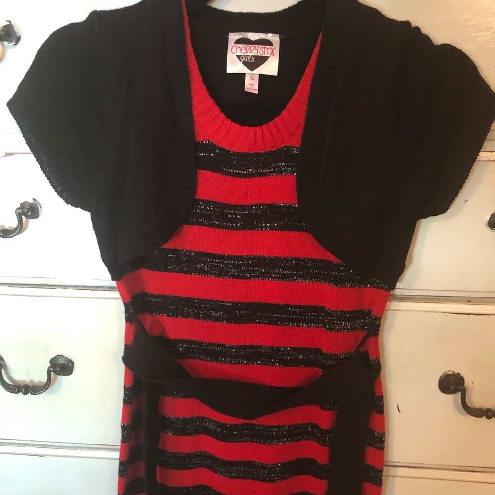Little girls dress size large